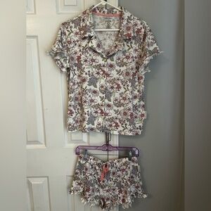 Floral Print Women's Pajama Set